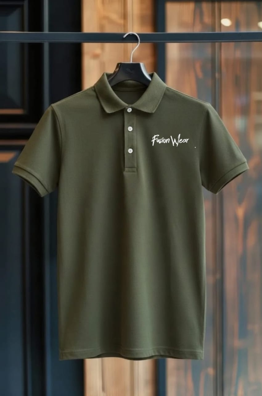 Polo Shirt – 100% Cotton, Classic Fit