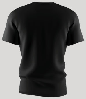 Classic Black Graphic T-Shirt – Premium Cotton Comfort